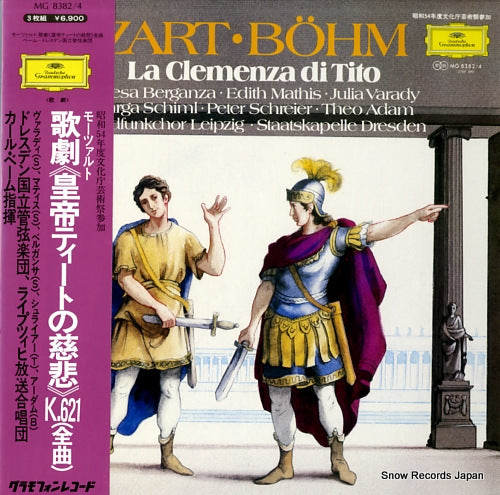 BOHM, KARL mozart; la clemenza di tito MG8382