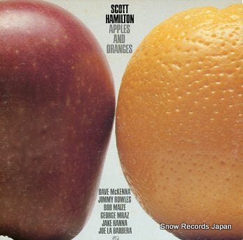 HAMILTON, SCOTT apples and oranges CJ-165