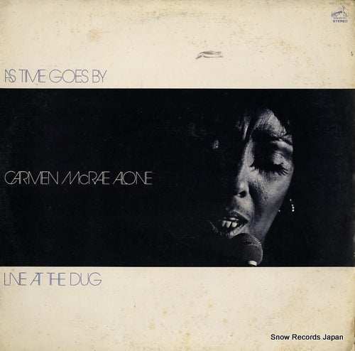 MCRAE, CARMEN as time goes by / carmen mcrae alone SMJ-6034