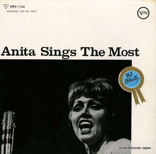 O'DAY, ANITA anita sings the most SMV-1102