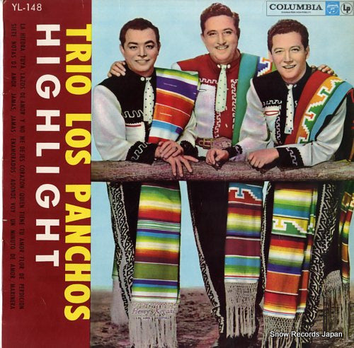 TRIO LOS PANCHOS trio los panchos highlight YL-148