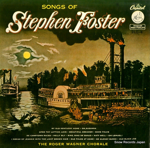 WAGNER, ROGER song of stephen foster 2LC-4