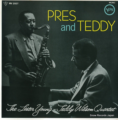 YOUNG, LESTER, AND TEDDY WILSON pres and teddy MV2507
