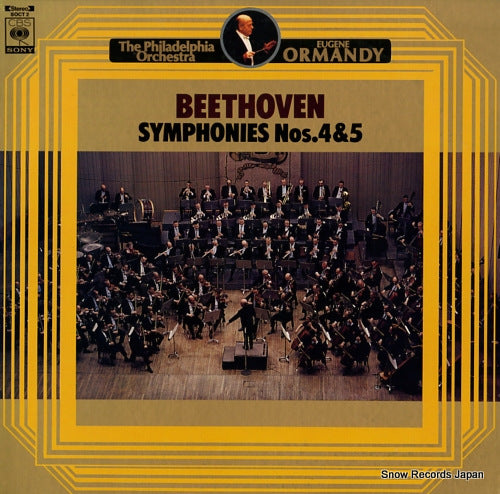 ORMANDY, EUGENE beethoven; symphonies nos.4 & 5 SOCT2