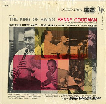 GOODMAN, BENNY the king of swings vol.2 CL818