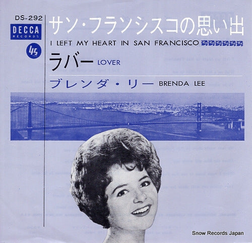 LEE, BRENDA i left my heart in san francisco DS-292