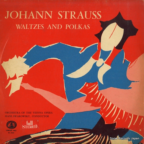 SWAROWSKY, HANS johann strauss; waltzes and polkas M2186