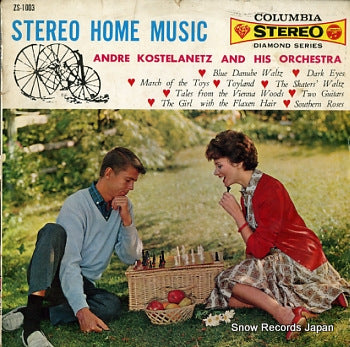 KOSTELANETZ, ANDRE AND HIS ORCHESTRA stereo home music ZS-1003