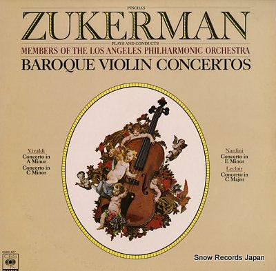 ZUKERMAN, PINCHAS vivaldi; concerto in a minor for violin and orchestra 25AC427