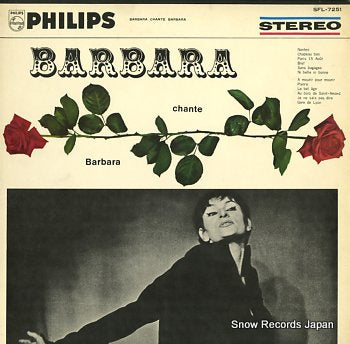 BARBARA chante barbara SFL-7251