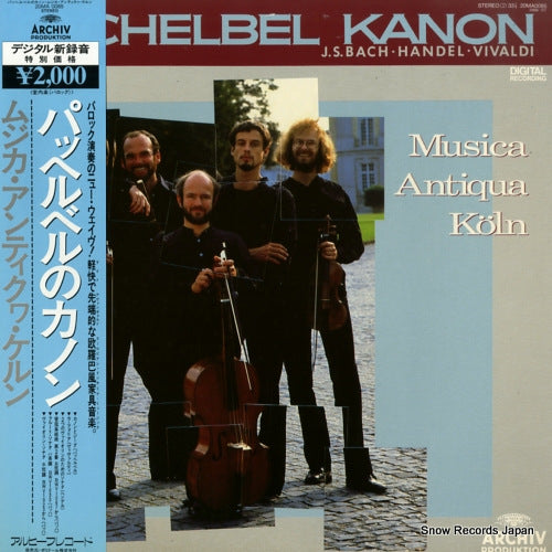 MUSICA ANTIQUA KOLN pachelbel kanon 20MA0085