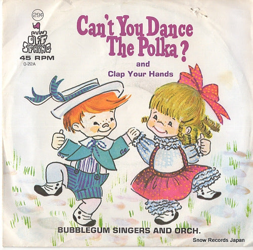 BUBBLEGUM SINGERS AND ORCH. clap your hands O-22