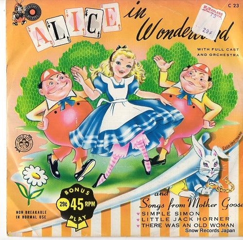 NAME UNKNOWN alice in wonderland C23