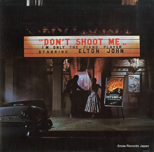 JOHN, ELTON don't shoot me i'm only the piano player  MCA-2100