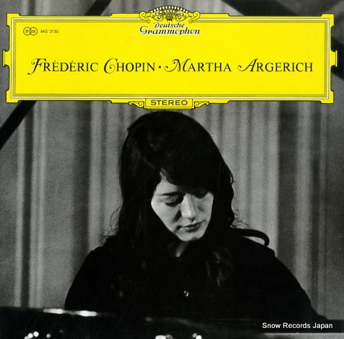 ARGERICH, MARTHA frederic chopin MG2130