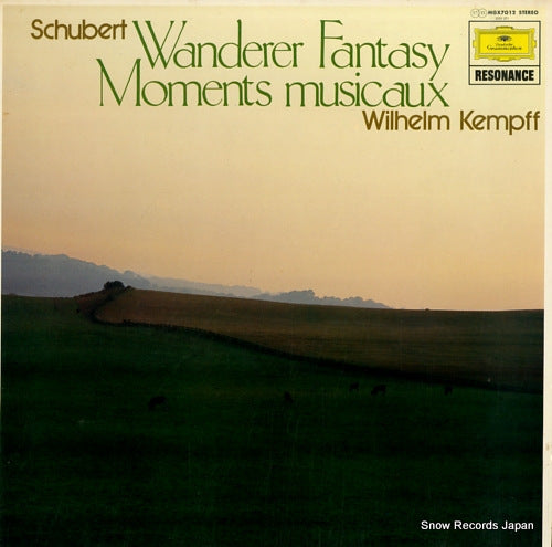 KEMPFF, WILHELM schubert; wanderer fantasy MGX7012