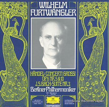FURTWANGLER, WILHELM handel; concerti grossi op.6 nr.5&10 MG6010