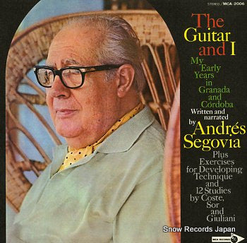 SEGOVIA, ANDRES guitar and i, the MCA-2006
