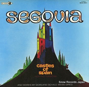 SEGOVIA, ANDRES castles of spain MCA-2001