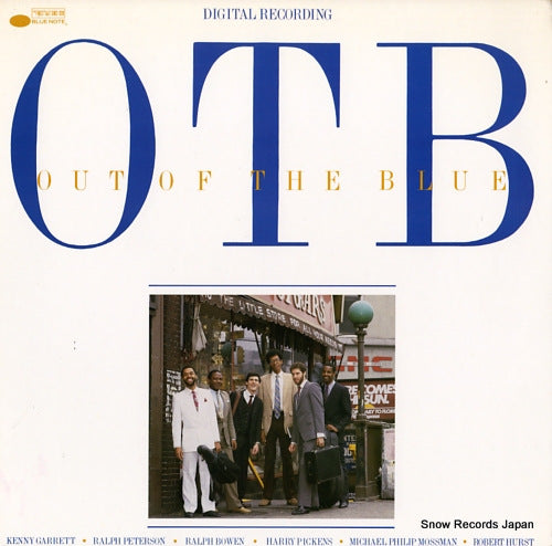 OUT OF THE BLUE otb - out of the blue BT85118