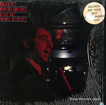 FRISHBERG, DAVID live at vine street F-9638
