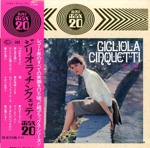 CINQUETTI, GIGLIOLA max 20 MAX2