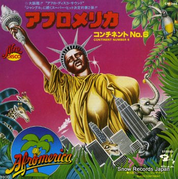 CONTINENT NUMBER 6 afromerica CM-205