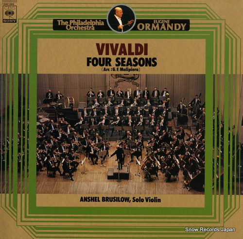 ORMANDY, EUGENE vivaldi; four seasons 13AC282