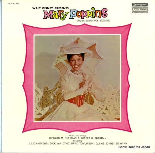 SHERMAN, RICHARD M. AND ROBERT B. mary poppins YS-480-DS