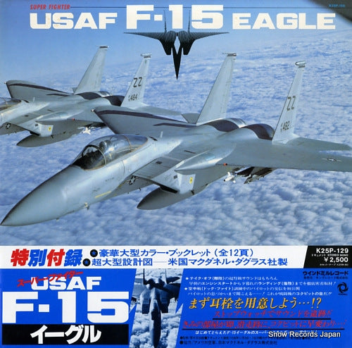 NO ARTIST super fighter usaf f-15 eagle K25P-129