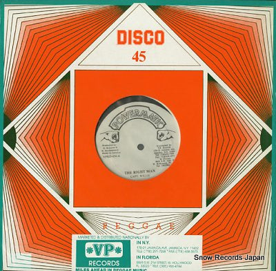 CAPT. WILLIE / JOSEPH STEPPER the right man VPRD-834