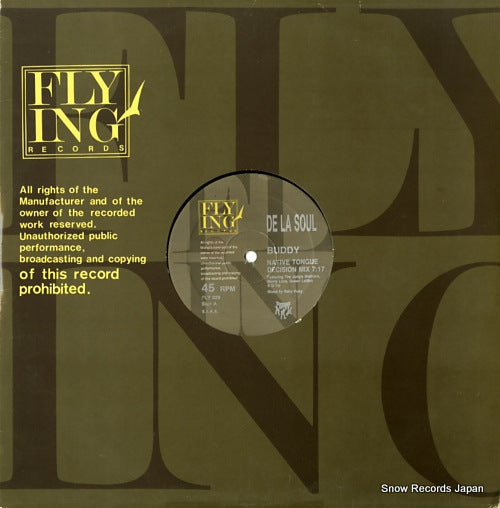 DE LA SOUL buddy FLY029