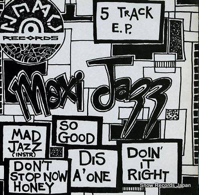 MAXI JAZZ 5 track e.p. NAMU1