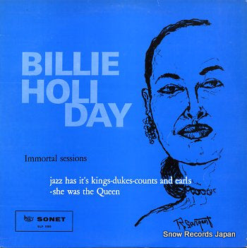 HOLIDAY, BILLIE immortal sessions SLP1000
