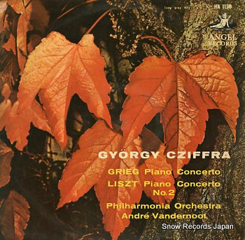 CZIFFRA, GYORGY grieg; piano concerto HA1150