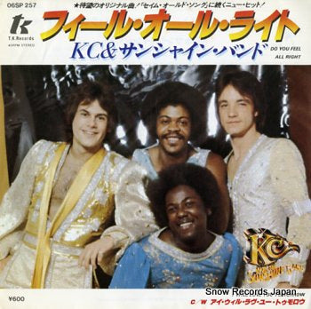K.C. AND THE SUNSHINE BAND do you feel all right 06SP257