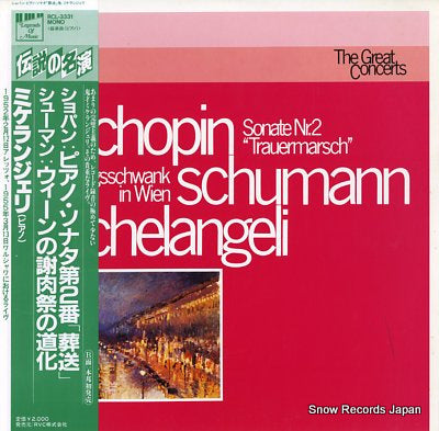 MICHELANGELI, ARTURO BENEDETTI chopin; sonate nr.2 trauermarsch RCL-3331