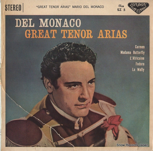 DEL MONACO, MARIO great tenor arias SZ5