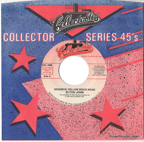 JOHN, ELTON goodbye yellow brick road / bite your lip (get up and dance) COL4906