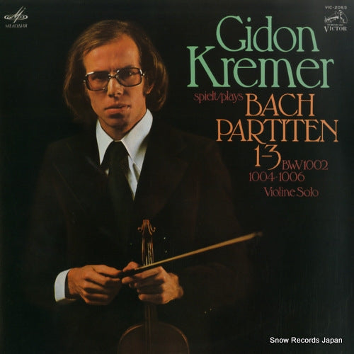 KREMER, GIDON bach; partiten 1-3 VIC-2053
