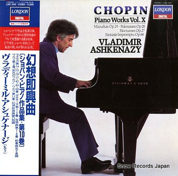 ASHKENAZY, VLADIMIR chopin; piano works vol.10 L28C-1849