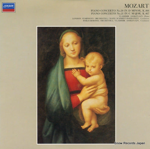 ASHKENAZY, VLADIMIR mozart; piano concerto no.20 no.21 FCCA7015