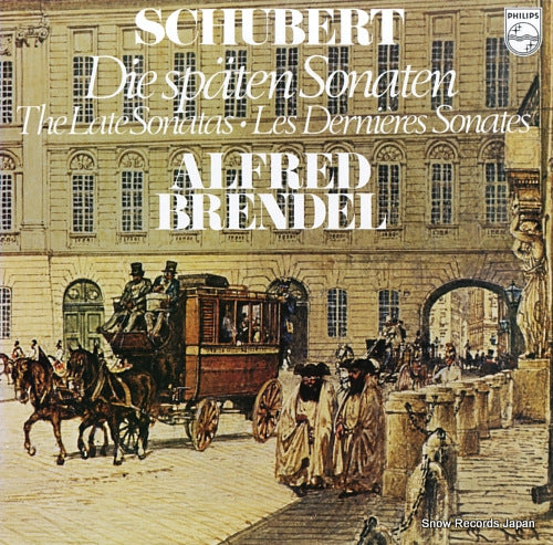 BRENDEL, ALFRED schubert; the late sonatas 15PC-72-73