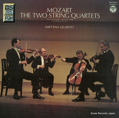 SMETANA QUARTET mozart; the two string quartets NCC-8501-N