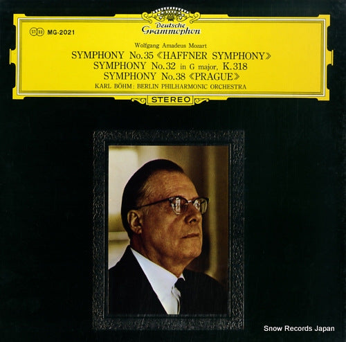 BOHM, KARL mozart; symphony no.35 haffner symphony MG-2021