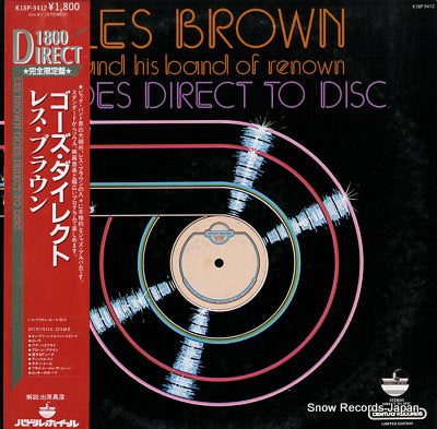 BROWN, LES goes direct to disc K18P-9412