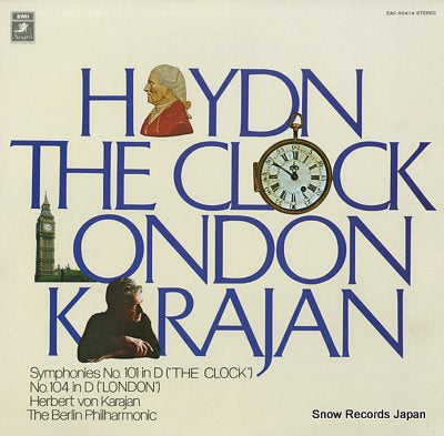 KARAJAN, HERBERT VON hydon; the clock & london EAC-80414