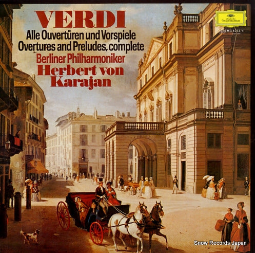KARAJAN, HERBERT VON verdi; alle ouverturen und vorspiele MG8213/4