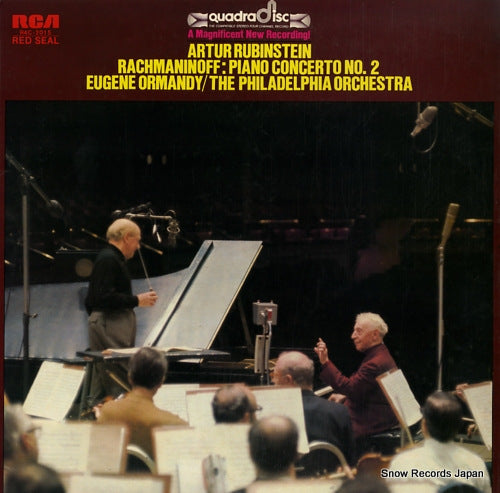 RUBINSTEIN, ARTUR rachmaninoff; piano concerto no.2 R4C-2015
