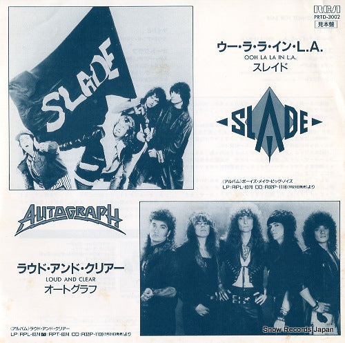 SLADE / AUTOGRAPH ooh la la in l.a. PRTD-3002